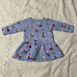 Baby Boden NWOT Bunny Sledding Dress
